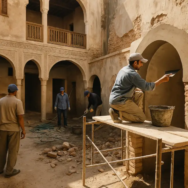 Investing dans un riad au Maroc